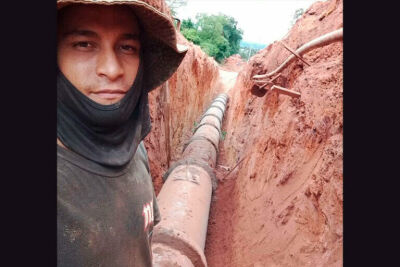 Imagem da notícia Trabalhador paraguaio morre cinco dias após ser soterrado em obra em Paraíso das Águas